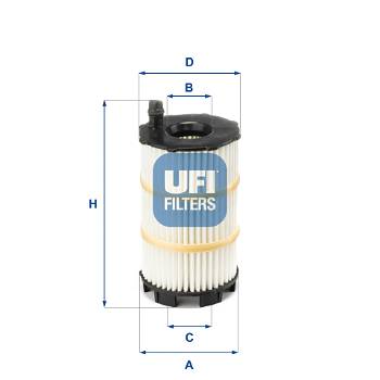 Ölfilter UFI 25.143.00