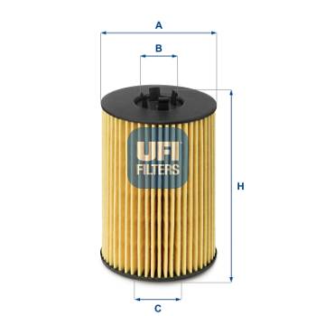 Ölfilter UFI 25.144.00