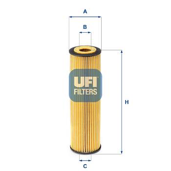Ölfilter UFI 25.155.00