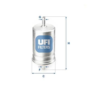 Kraftstofffilter UFI 31.510.00