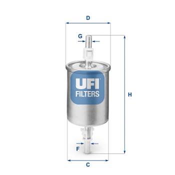 Kraftstofffilter UFI 31.515.00