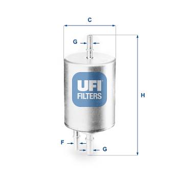 Kraftstofffilter UFI 31.831.00