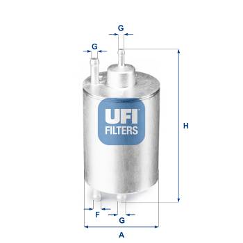Kraftstofffilter UFI 31.841.00