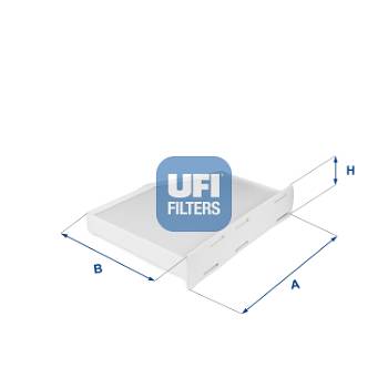 Filter, Innenraumluft UFI 53.148.00