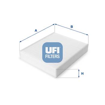 Filter, Innenraumluft UFI 53.224.00