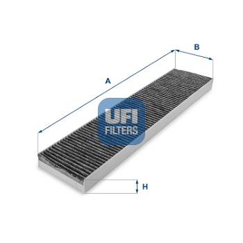 Filter, Innenraumluft UFI 54.118.00