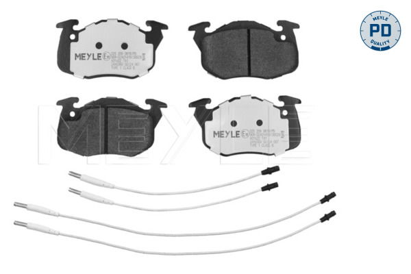 Bremsbelagsatz, Scheibenbremse Vorderachse Meyle 025 209 0618/PD