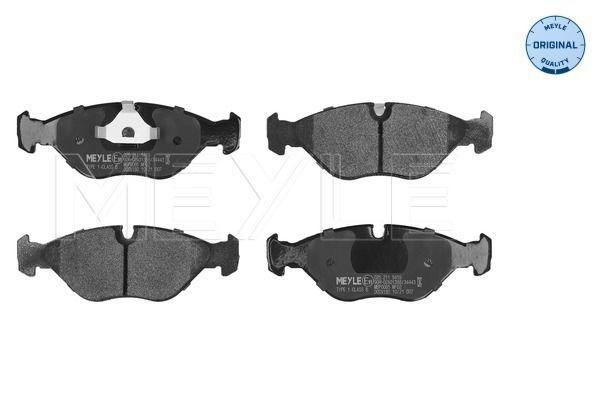 Bremsbelagsatz, Scheibenbremse Vorderachse Meyle 025 211 5419