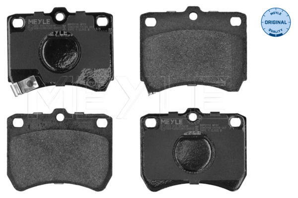 Bremsbelagsatz, Scheibenbremse Vorderachse Meyle 025 213 5514/W