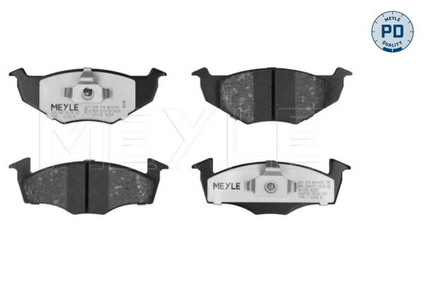 Bremsbelagsatz, Scheibenbremse Vorderachse Meyle 025 218 6619/PD