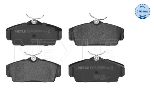 Bremsbelagsatz, Scheibenbremse Vorderachse Meyle 025 234 6316