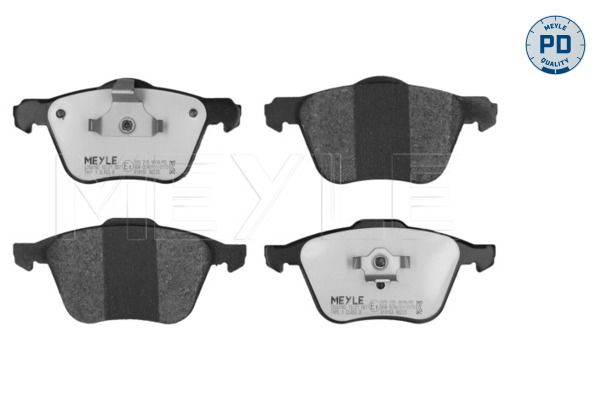 Bremsbelagsatz, Scheibenbremse Vorderachse Meyle 025 235 9018/PD