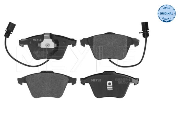 Bremsbelagsatz, Scheibenbremse Vorderachse Meyle 025 237 6220/W