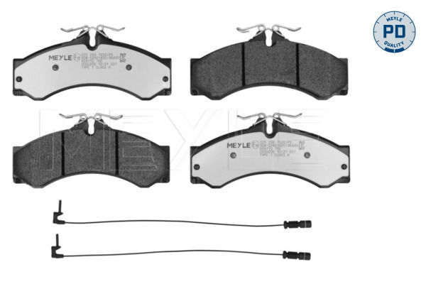 Bremsbelagsatz, Scheibenbremse Meyle 025 290 7620/PD