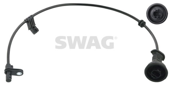 Sensor, Raddrehzahl Hinterachse Swag 10 10 6461