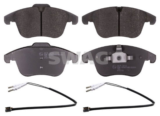 Bremsbelagsatz, Scheibenbremse Vorderachse Swag 15 11 6380