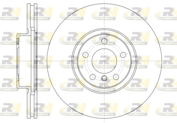 Bremsscheibe Vorderachse Roadhouse 61335.10