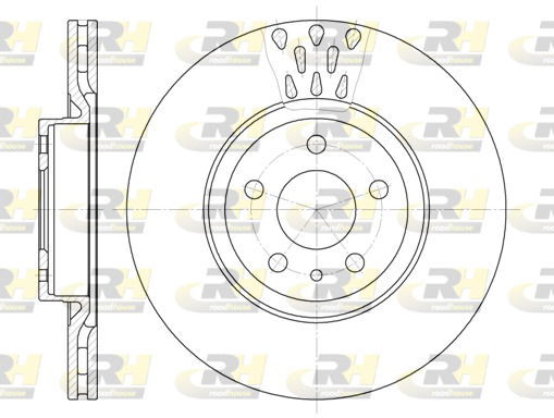 Bremsscheibe Vorderachse Roadhouse 6316.10