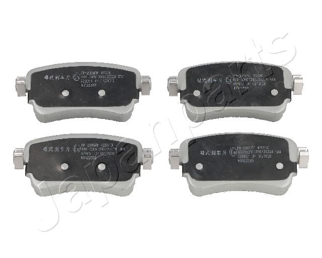 Bremsbelagsatz, Scheibenbremse Hinterachse Japanparts PP-2004AF