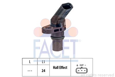 Sensor, Drehzahl Facet 9.0773