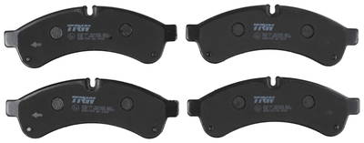 Bremsbelagsatz, Scheibenbremse Hinterachse TRW GDB1780