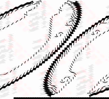 Bremsbackensatz, Feststellbremse Hinterachse TRW GS8204