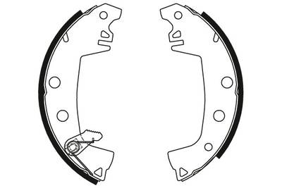 Bremsbackensatz TRW GS8316