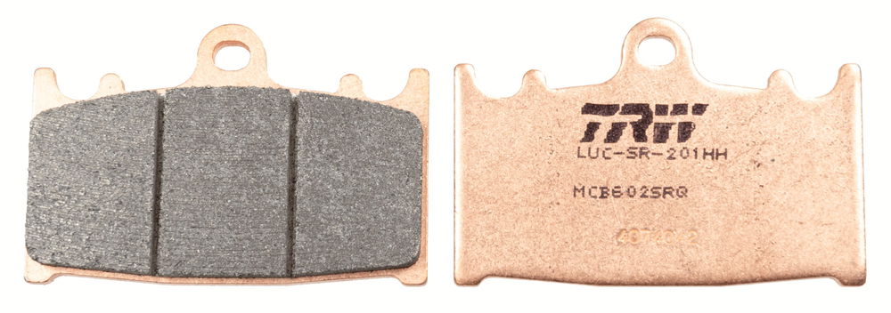 Bremsbelagsatz, Scheibenbremse Vorderachse TRW MCB602SRQ