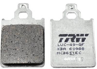 Bremsbelagsatz, Scheibenbremse TRW MCB651EC