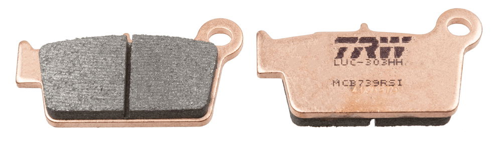 Bremsbelagsatz, Scheibenbremse Hinterachse TRW MCB739RSI