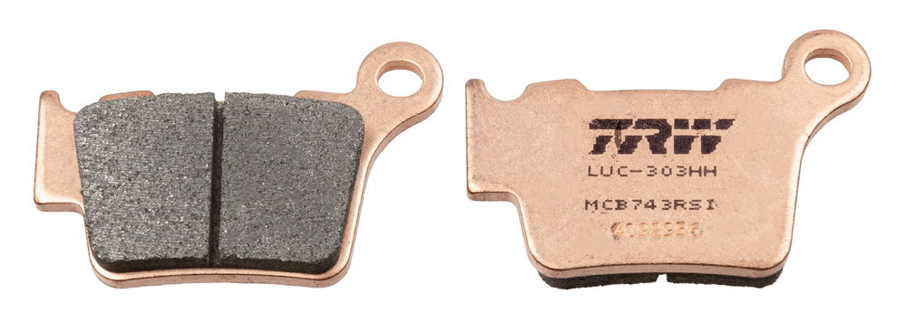Bremsbelagsatz, Scheibenbremse Hinterachse TRW MCB743RSI