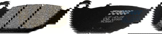 Bremsbelagsatz, Scheibenbremse TRW MCB867