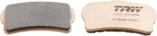 Bremsbelagsatz, Scheibenbremse TRW MCB887RSI