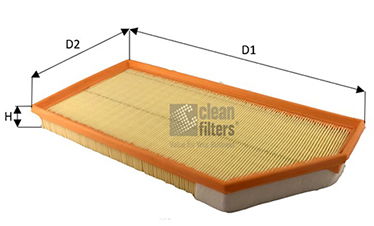 cleanfilters Luftfilter Clean Filters MA3476