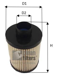 Kraftstofffilter Clean Filters MG1677
