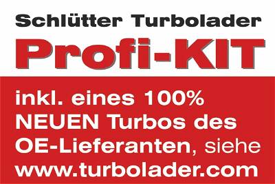 Lader, Aufladung Schlütter Turbolader 166-01440