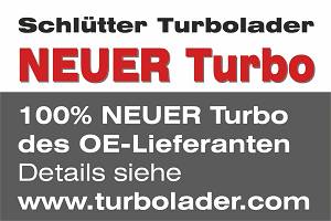 Lader, Aufladung Schlütter Turbolader 172-00014