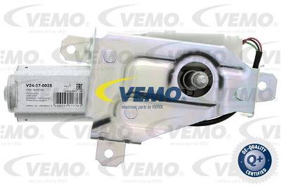 Wischermotor hinten Vemo V24-07-0028