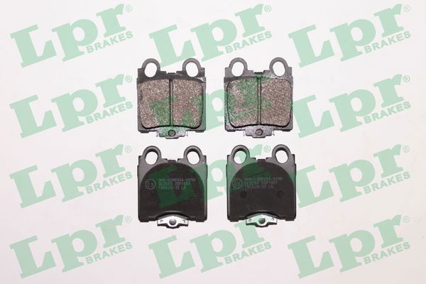 Bremsbelagsatz, Scheibenbremse Hinterachse LPR 05P1051