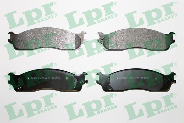Bremsbelagsatz, Scheibenbremse Vorderachse LPR 05P1478