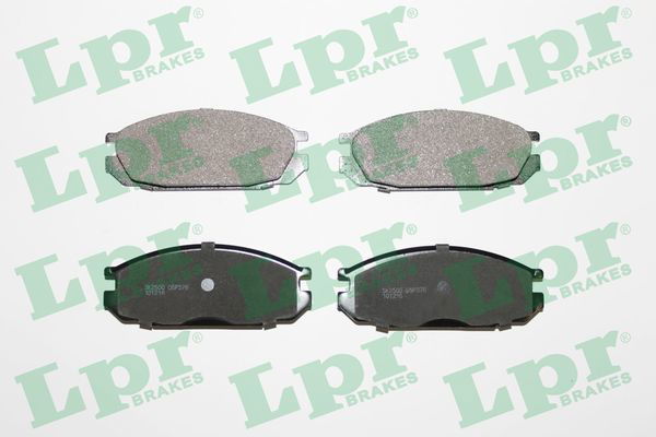 Bremsbelagsatz, Scheibenbremse Hinterachse LPR 05P376