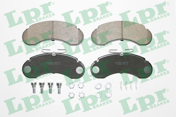 Bremsbelagsatz, Scheibenbremse Vorderachse LPR 05P415