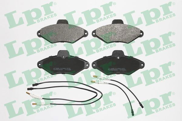 Bremsbelagsatz, Scheibenbremse Vorderachse LPR 05P487