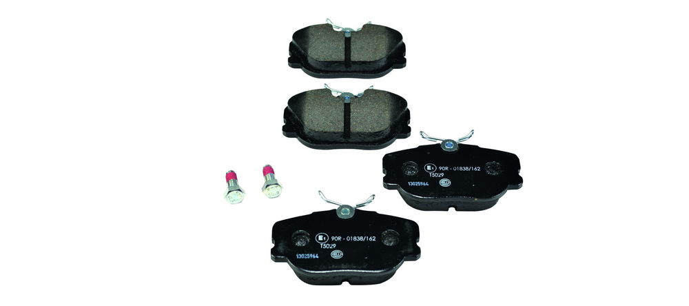 Bremsbelagsatz, Scheibenbremse Vorderachse Hella 8DB 355 017-761