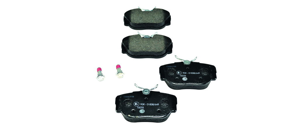 Bremsbelagsatz, Scheibenbremse Vorderachse Hella 8DB 355 017-811