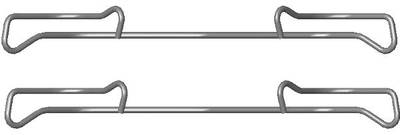 Zubehörsatz, Bremssattel Vorderachse Hella 8DZ 355 201-371