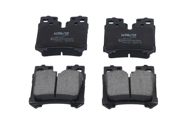 kavoparts Bremsbelagsatz, Scheibenbremse Hinterachse Kavo Parts KBP-9122
