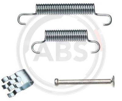 Zubehörsatz, Feststellbremsbacken Hinterachse ABS 0839Q