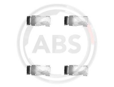 Zubehörsatz, Scheibenbremsbelag Vorderachse ABS 1094Q