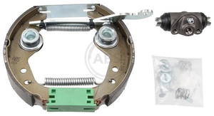 Bremsensatz, Trommelbremse Hinterachse ABS 111434